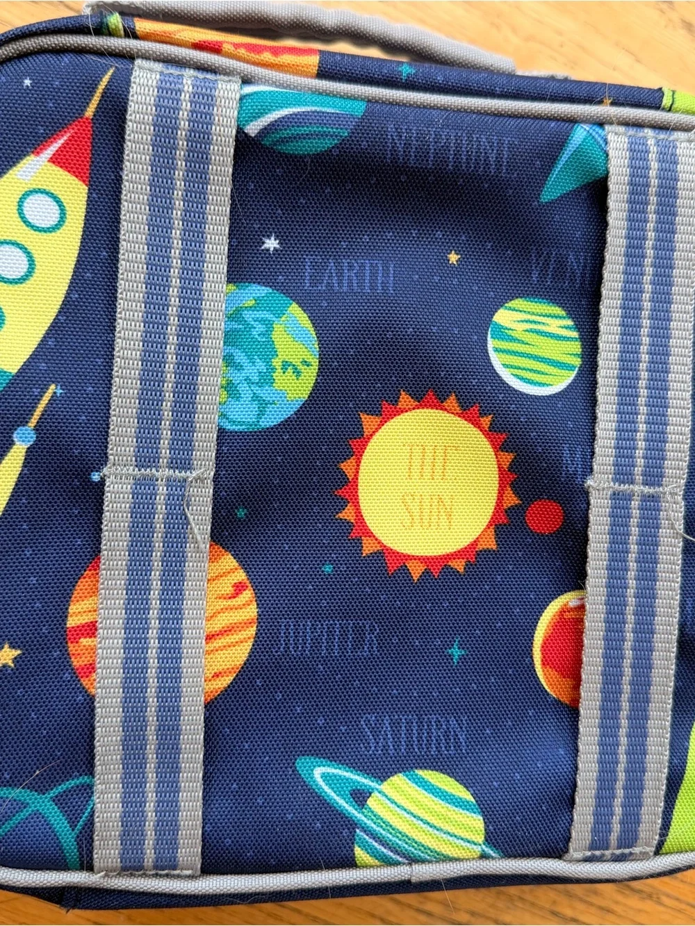 Pottery Barn Kids Navy Solar System Mackenzie Lunch Box